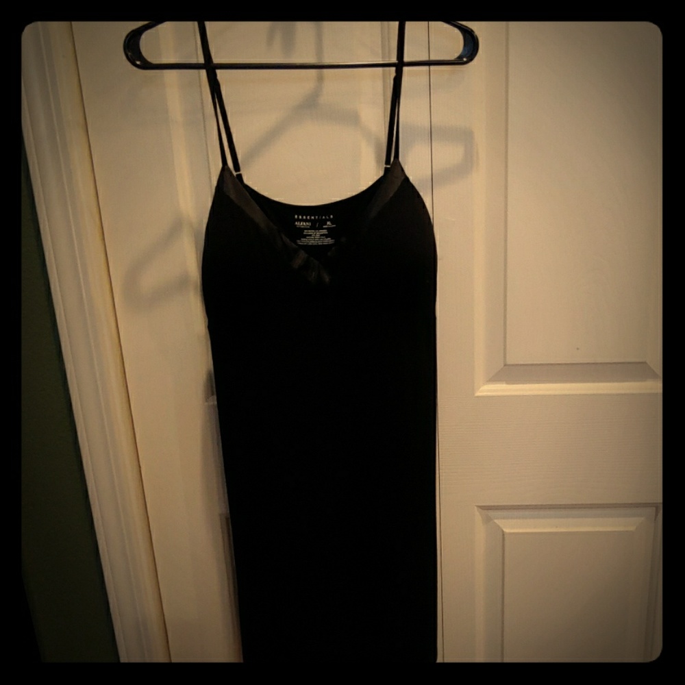 Brand new black spaghetti strap dress
